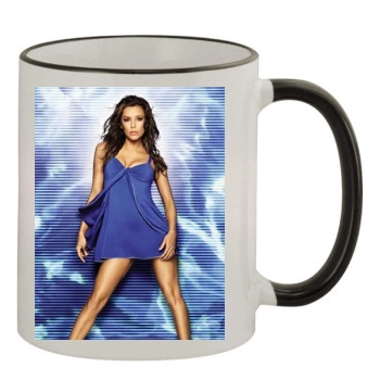 Eva Longoria 11oz Colored Rim & Handle Mug