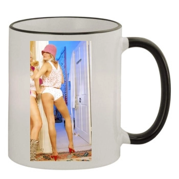 Eva Longoria 11oz Colored Rim & Handle Mug