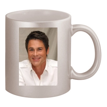 Rob Lowe 11oz Metallic Silver Mug