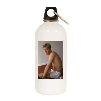 Sean Bean White Water Bottle With Carabiner