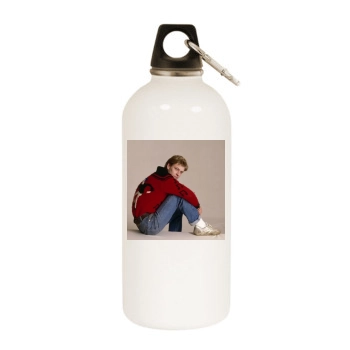 Sean Bean White Water Bottle With Carabiner