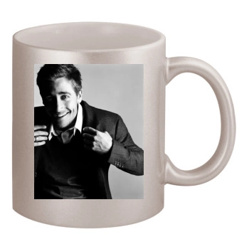 Jake Gyllenhaal 11oz Metallic Silver Mug