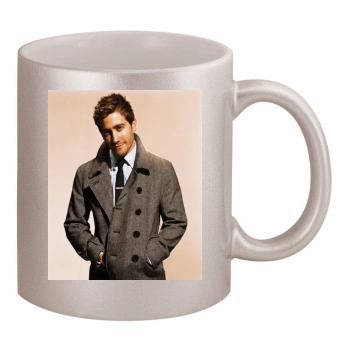 Jake Gyllenhaal 11oz Metallic Silver Mug