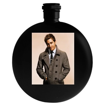 Jake Gyllenhaal Round Flask