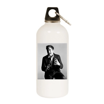 Jake Gyllenhaal White Water Bottle With Carabiner