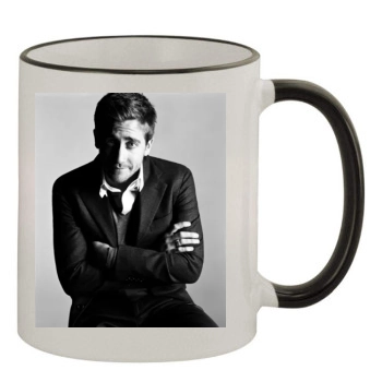 Jake Gyllenhaal 11oz Colored Rim & Handle Mug