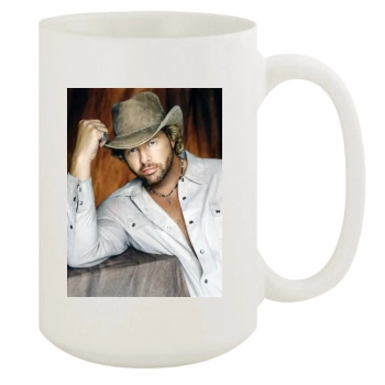 Toby Keith 15oz White Mug