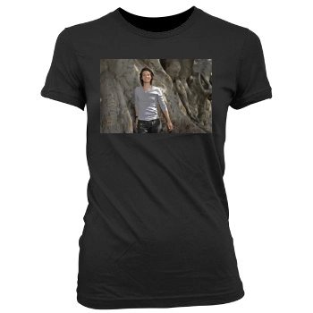 Ben Barnes Women's Junior Cut Crewneck T-Shirt