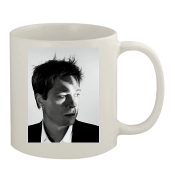 Brad Pitt 11oz White Mug