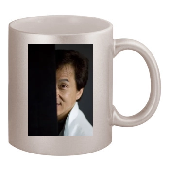 Jackie Chan 11oz Metallic Silver Mug