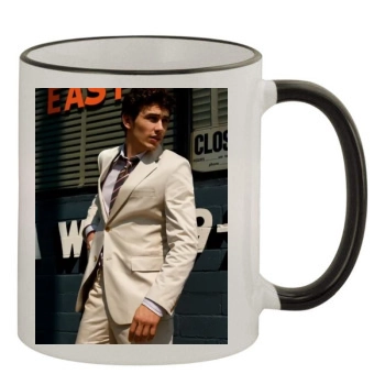 James Franco 11oz Colored Rim & Handle Mug