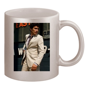 James Franco 11oz Metallic Silver Mug