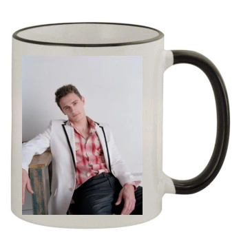 James Franco 11oz Colored Rim & Handle Mug