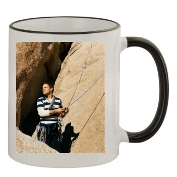 Justin Chambers 11oz Colored Rim & Handle Mug