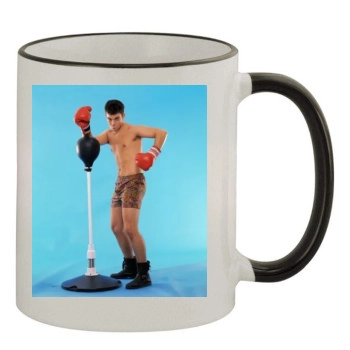 Robbie Williams 11oz Colored Rim & Handle Mug