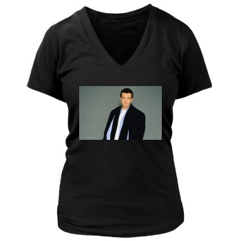 Ben Affleck Women's Deep V-Neck TShirt