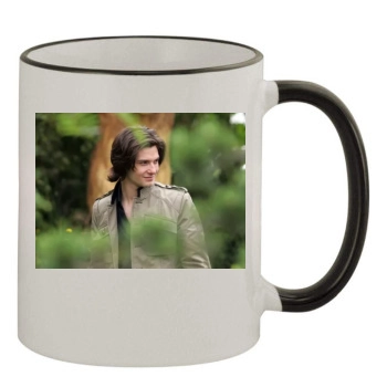 Ben Barnes 11oz Colored Rim & Handle Mug