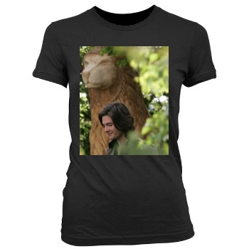 Ben Barnes Women's Junior Cut Crewneck T-Shirt