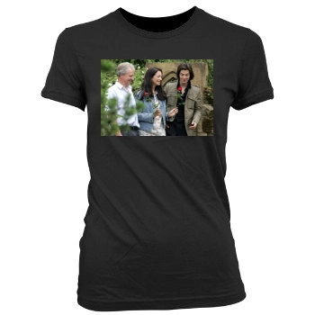 Ben Barnes Women's Junior Cut Crewneck T-Shirt