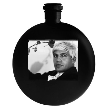 Billy Zane Round Flask