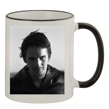 Ethan Hawke 11oz Colored Rim & Handle Mug