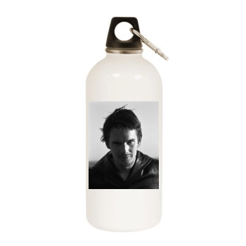 Ethan Hawke White Water Bottle With Carabiner