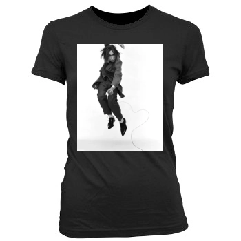 Iggy Pop Women's Junior Cut Crewneck T-Shirt