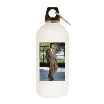 Jean-Claude Van Damme White Water Bottle With Carabiner