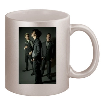 Green Day 11oz Metallic Silver Mug