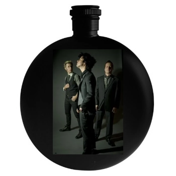 Green Day Round Flask