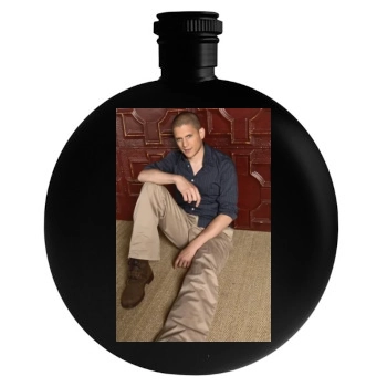 Wentworth Miller Round Flask