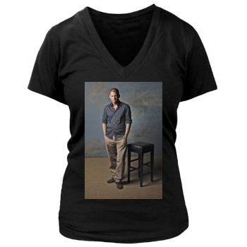 Wentworth Miller Women's Deep V-Neck TShirt