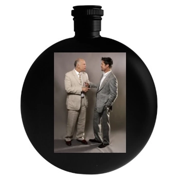 Brad Pitt Round Flask