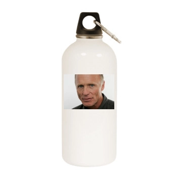 Ed Harris White Water Bottle With Carabiner