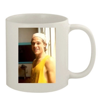 Brad Pitt 11oz White Mug