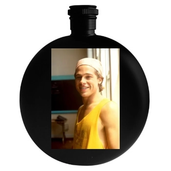 Brad Pitt Round Flask