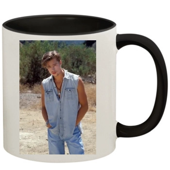 Brad Pitt 11oz Colored Inner & Handle Mug