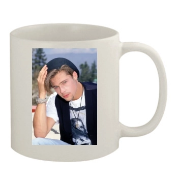 Brad Pitt 11oz White Mug