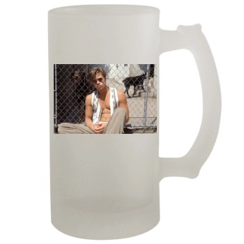 Brad Pitt 16oz Frosted Beer Stein