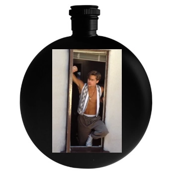 Brad Pitt Round Flask