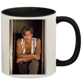 Brad Pitt 11oz Colored Inner & Handle Mug