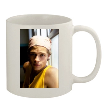 Brad Pitt 11oz White Mug