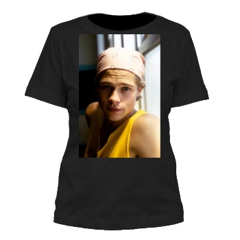 Brad Pitt Women's Cut T-Shirt