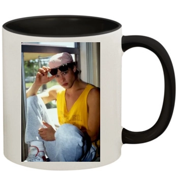 Brad Pitt 11oz Colored Inner & Handle Mug