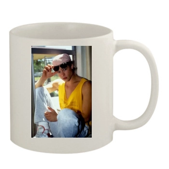 Brad Pitt 11oz White Mug