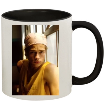 Brad Pitt 11oz Colored Inner & Handle Mug