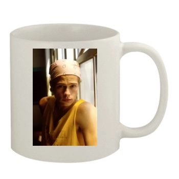 Brad Pitt 11oz White Mug