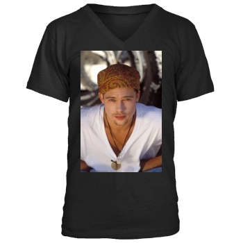 Brad Pitt Men's V-Neck T-Shirt