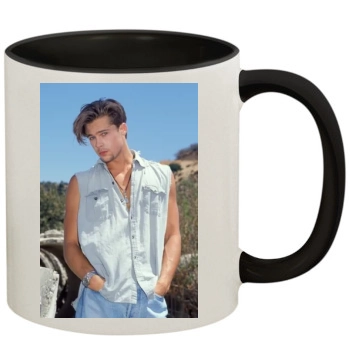 Brad Pitt 11oz Colored Inner & Handle Mug