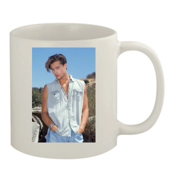 Brad Pitt 11oz White Mug